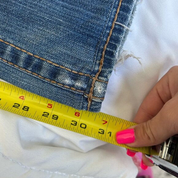 Big Star Sophie Women Jeans Size 30R Blue Stretch Denim Boot Cut Y2K 90s Retro - Picture 4 of 11